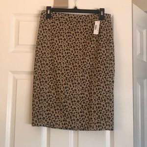 J. Crew No. 2 Pencil Skirt Bi-Stretch Cotton NWT